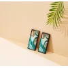 Ochranné puzdro iKins pre Samsung Galaxy Note 20 — dizajn Aqua Agate