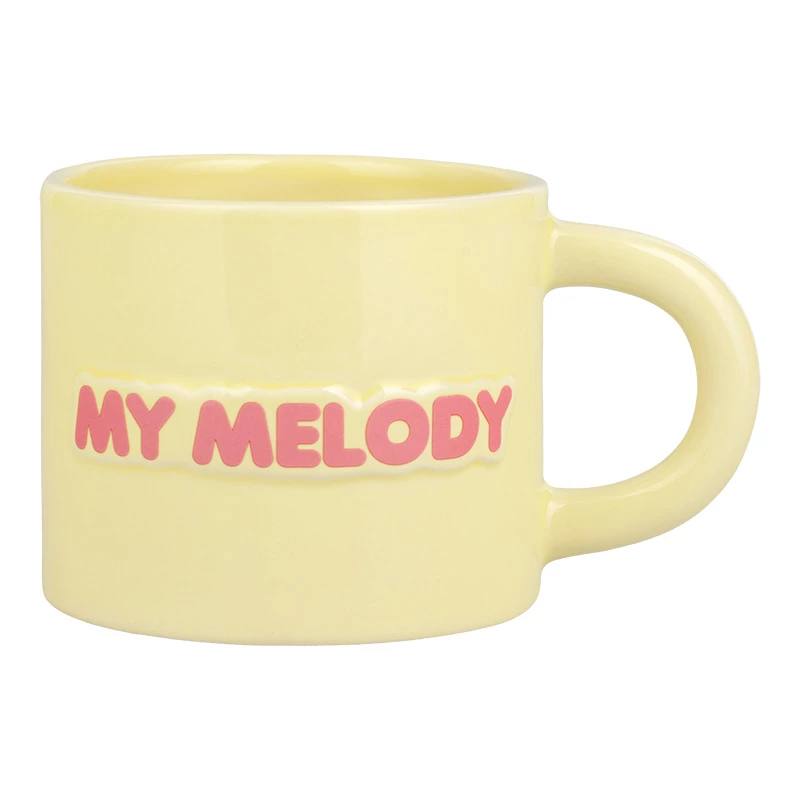 Paladone Hello Kitty My Melody reliéfny hrnček