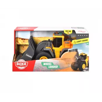 Dickie Toys Volvo nakladač so svetlom a zvukom (203723006)