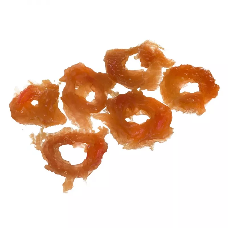 PETITTO Mäkké kačacie krúžky maškrta pre psov, 500 g