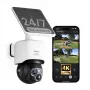 Safemo ST1 SolarCam 4K UHD video, 8x zoom, 132° výhľad, nočné videnie, Wi-Fi 2,4 GHz, 3W solár, biela