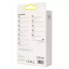 Baseus Crystal Shine kábel USB na Lightning, 2,4 A, 1,2 m (čierny)