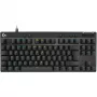 Logitech G PRO X RAPID - klávesnica - TKL - podsvietenie - USB - QWERTZ - nemčina - spínače klávesov: lineárne - čierna (920-013228)