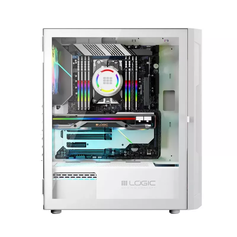 Logic ARAMIS ARGB MINIDI USB 3.0 skriňa biela