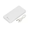 Powerbanka Extralink EPB-078W 10000 mAh biela, USB-C, 10 W výstup, nabíja až 2 zariadenia