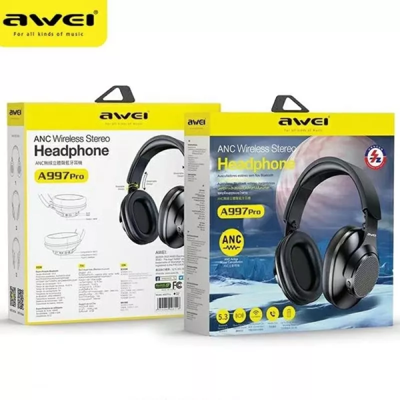 Slúchadlá Awei A997 Pro ANC Bluetooth On-Ear