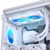 Phanteks Glacier One 240D30 DRGB procesorový all-in-one kvapalinový chladič 12 cm biely 1 kus
