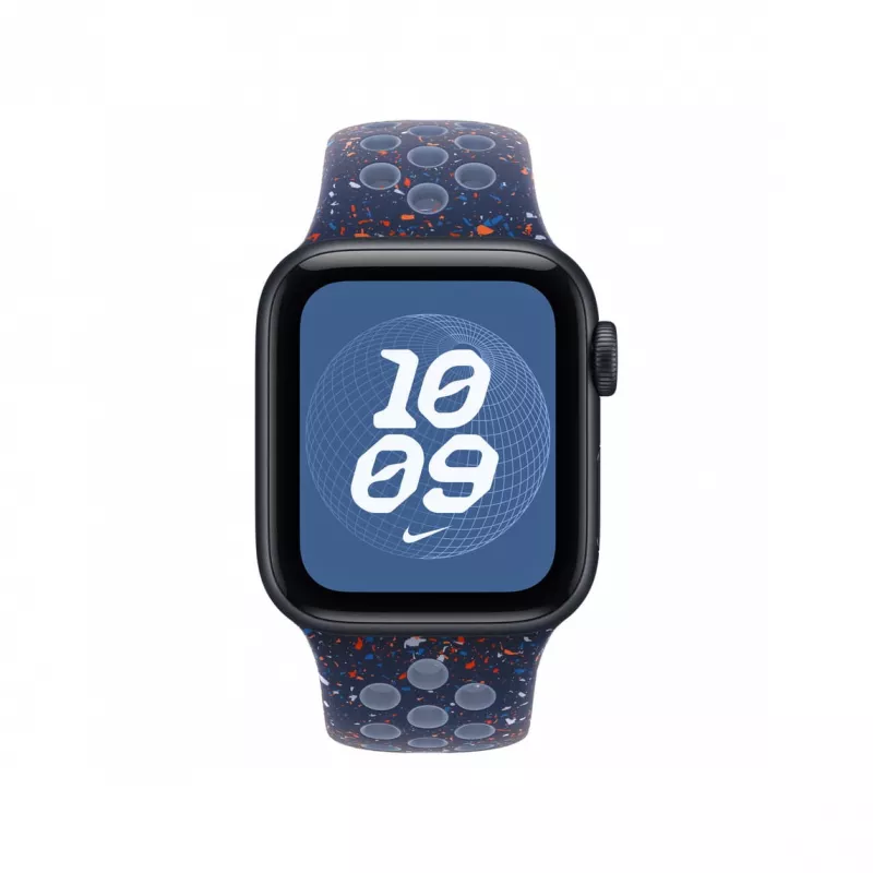 Remienok Apple MGA84ZM/A príslušenstvo k smart hodinkám modrý hliník fluoroelastomer