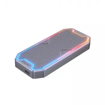 UNITEK SolidForce Spectrum puzdro na SSD sivé M.2