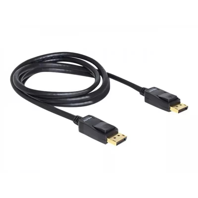 DisplayPort kábel DeLOCK 82585 2 m čierny
