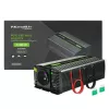 Automobilový menič Qoltec Monolith 1200 W čierna 12 V
