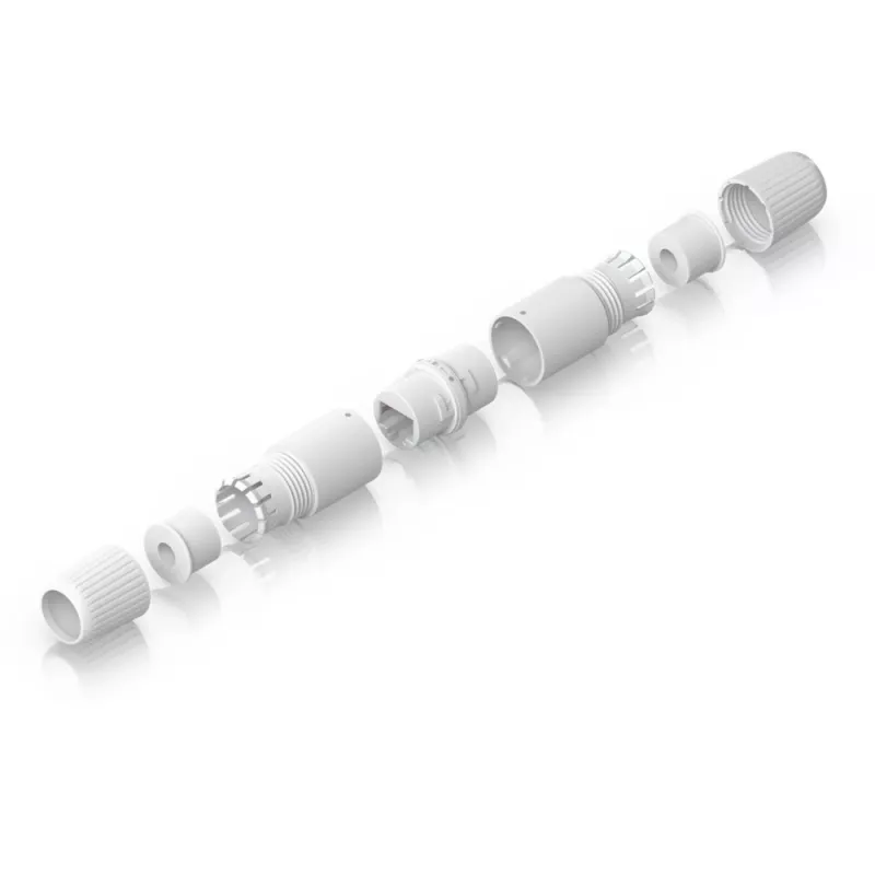 Ubiquiti UACC-RJ45-Coupler-C6A-Outdoor plochá biela RJ-45 2 kusy