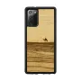 Ochranné puzdro Man and Wood Galaxy Note 20 — terra čierna