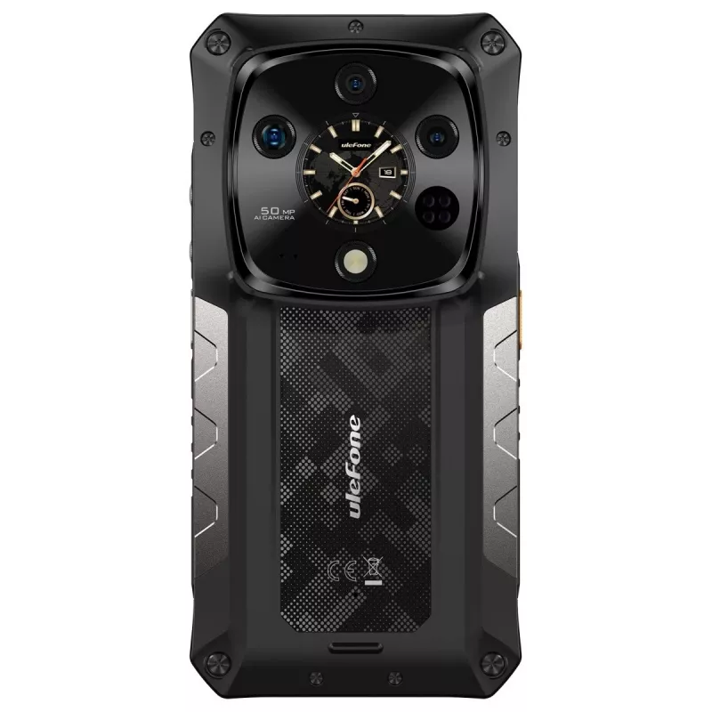 Odolný smartfón UleFone Armor 28 Ultra 5G — 16 GB RAM, 1 TB úložisko, čierny