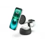 Interiérová nabíjačka Belkin UltraCharge Pro 25W Qi2 3v1 magnetická nabíjačka Charcoal
