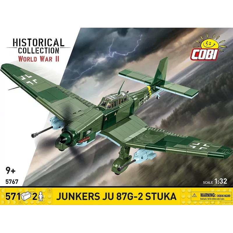 Stavebnica Cobi Blocks Junkers JU 87G-2 Stuka 571 diel