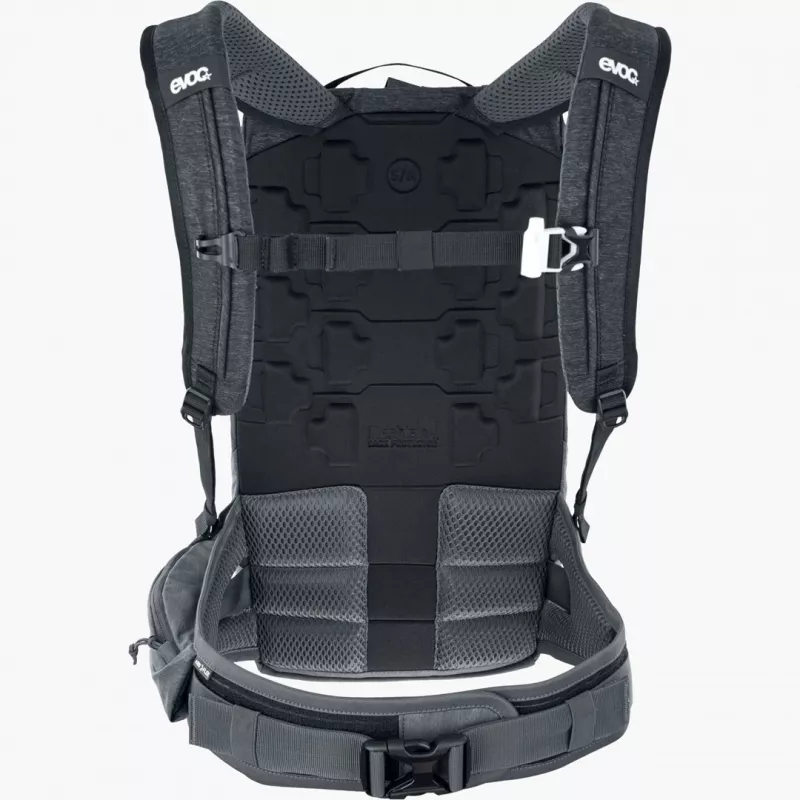 Cyklistický batoh EVOC Trail Pro 10L Carbon sivý šport
