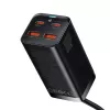 Baseus GaN3 Pro CCGP000101 stolová nabíjačka 100 W, 2x USB-C + 2x USB-A, PD 3.0, QC 4.0+, kábel 1,5 m, čierna
