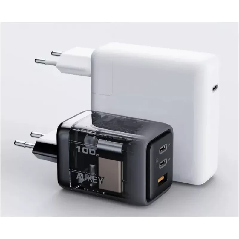 Comet Mix 3 nástenná nabíjačka PA-C5 3xUSB (2xUSB-C a 1xUSB-A) 100W 5A QC5.0 PD3.0 AFC PPS FCP SCP