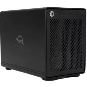 ThunderBay 4 (čierna, 4-bay externý box na disky Thunderbolt 3)