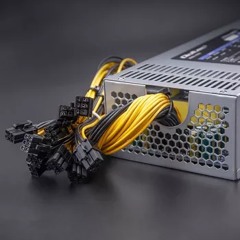 Qoltec 50350 napájací zdroj 1850W PCI-E | 80 Plus Platinum | Gaming Miner