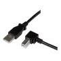 StarTech.com 3m USB 2.0 A na pravouhlý B kábel – M/M, 3 m, USB A, USB B, USB 2.0, čierna