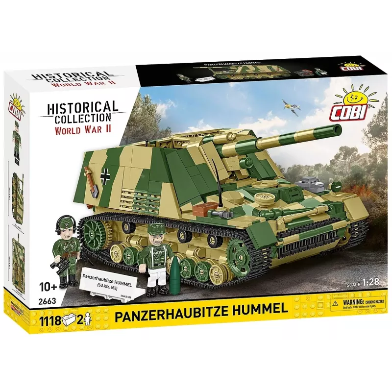 Stavebnica Cobi Panzerhaubitze Hummel 1118 dielov modelová stavebnica