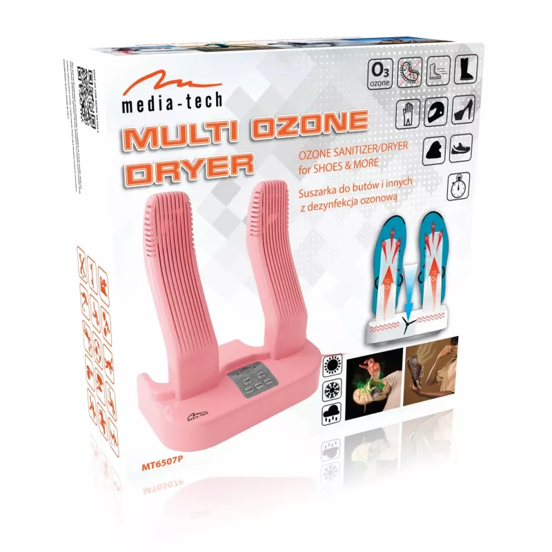Media-Tech MT6507P Multi Ozone Pro sušič ružový