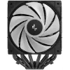 Vzduchový chladič DeepCool AG620 BK ARGB V2 — 120 mm dvoj ventilátor, 6 heatpipes, podpora LGA 1700/AM4/AM5, čierny