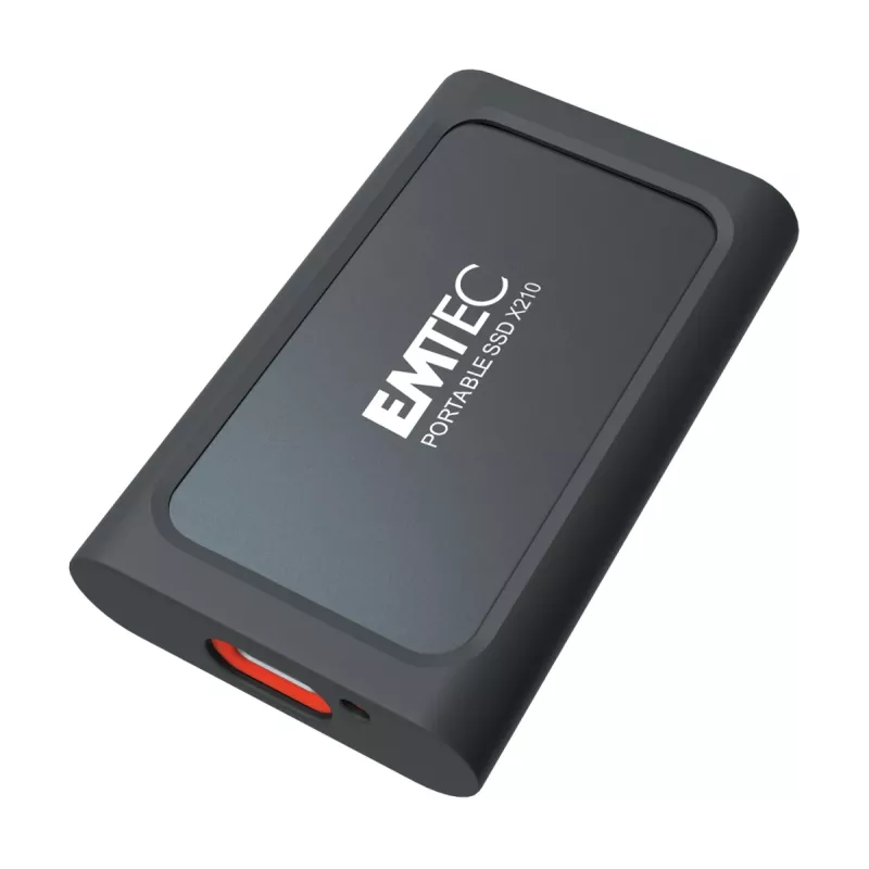 Emtec X210 ELITE 2 TB USB Type-C 3.2 Gen 2 (3.1 Gen 2) čierna, červená