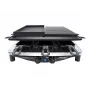 Steba RC 4 Plus Deluxe Chrome raklet gril, nerezová oceľ/čierny