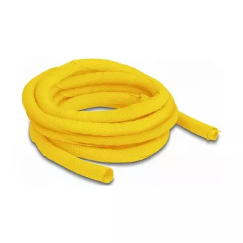 DeLOCK pletená hadica samozatváracia teplovzdorná 5 m x 10 mm žltá