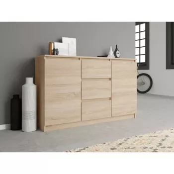 Topeshop komoda 2D3S DĄB SONOMA