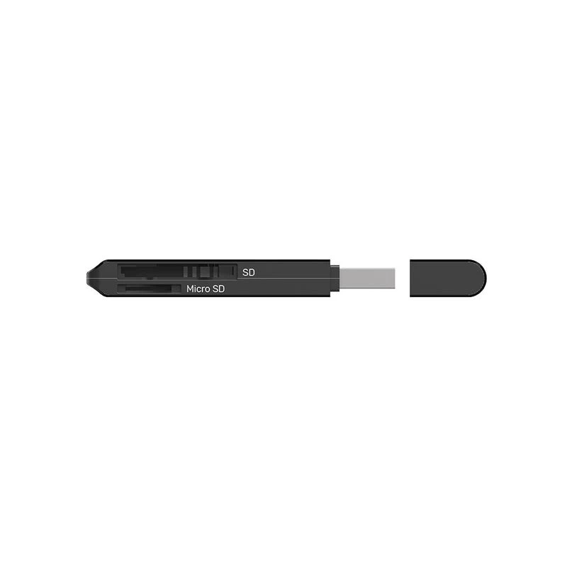 Čítačka kariet Unitek Y-9327A USB 3.2 Gen 1 Type-A — MicroSD/SD, 2 sloty, 5000 Mbit/s, čierna