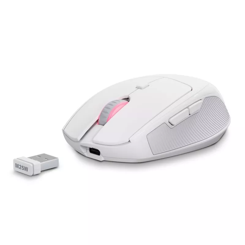 Sharkoon OfficePal M25W bezdrôtová kancelárska myš, pre pravákov, 4000 DPI