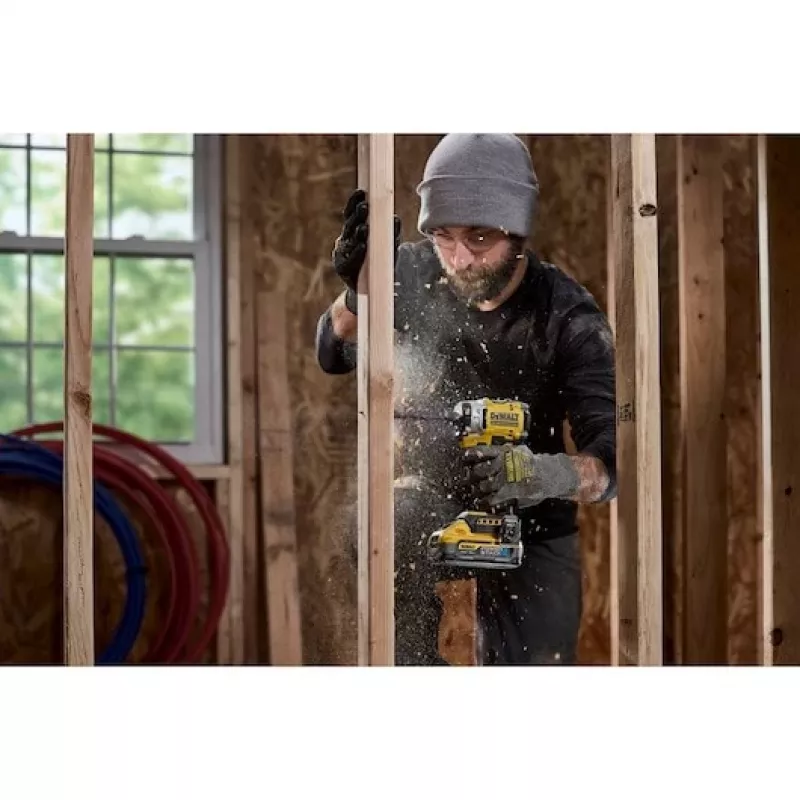 DeWALT DCF860N-XJ akumulátorový skrutkovač/rázový uťahovač 3800 ot/min čierna, žltá
