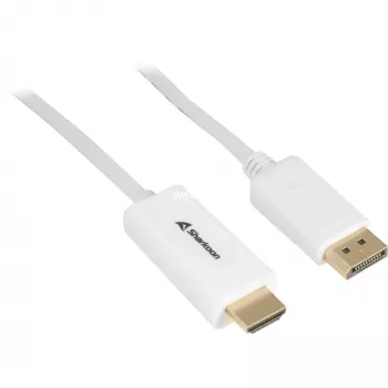DisplayPort-na-HDMI káblový adaptér Sharkoon DisplayPort 1.2 → HDMI 4K aktívny 2 m 60 Hz