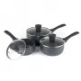Sada hrncov Russell Hobbs Nightfall Stone 3-dielna 16/18/20 cm nepriľnavá