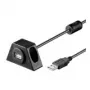 Wentronic 93351 USB kábel čierny