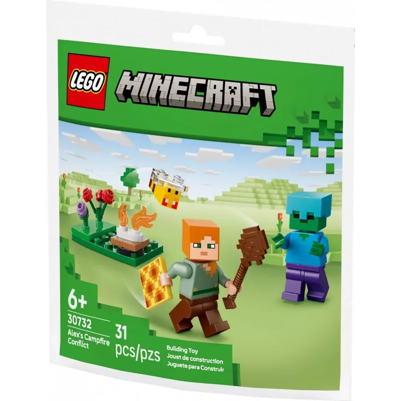 Bricks Minecraft 30732 Alexin táborový konflikt