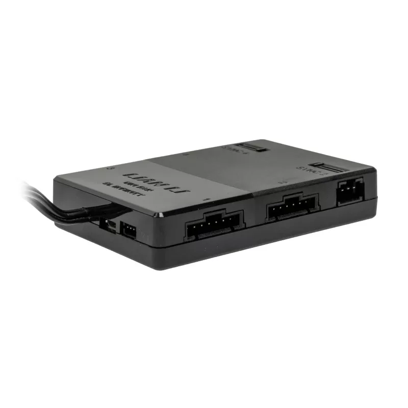 Lian Li Controller UNI HUB SL-INF 12SLIN-CONT3W biely — RGB hub pre ventilátory a LED pásy