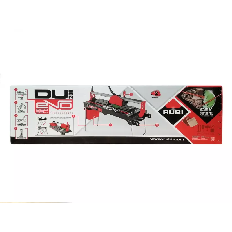 Stacionárna rezačka na dlaždice RUBI DU-200 EVO 850