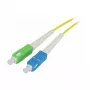 Synergy 21 LWL 1-vláknový patch kábel 2 m SC-SC APC 9/125u OS2 G657A2 AD 2 mm flexibilný - singlemode alebo monomode vlákno - 2 m