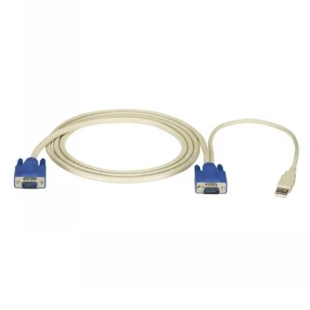 Blackbox Servswitch EC USB serverový kábel - VGA, USB, 3M