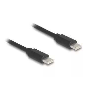 USB kábel DeLOCK 90369 USB 2.0 0.75 m USB C čierny