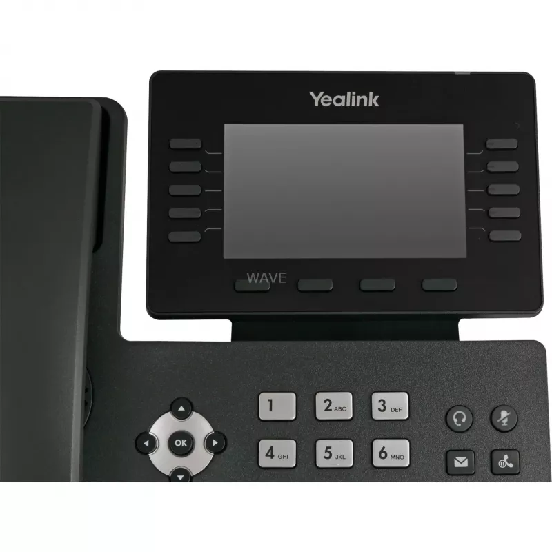 IP telefón Yealink SIP-T54W čierny 10 liniek LCD Wi-Fi