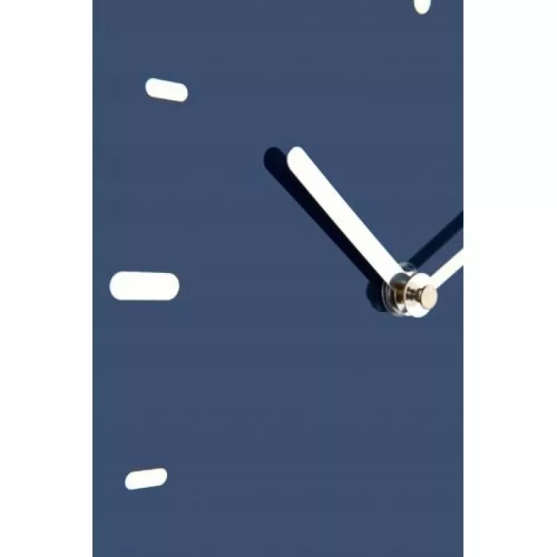 NeXtime nástenné hodiny 3072bl Thumbs up, 40,5x41,5 cm, nástenné, modrá/strieborná