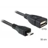 USB kábel DeLOCK 50 cm Micro-USB B USB 2.0 A 83183