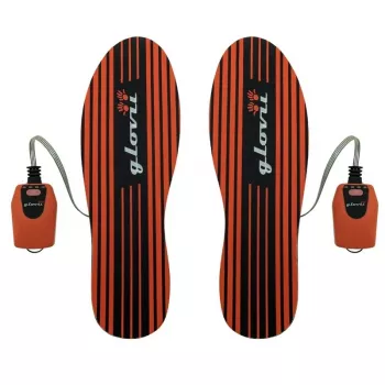 Vyhrievaná vložka Glovii GW4U unisex, polyester 100%, veľkosť EU 36–48, červená/čierna, lítium-iónová batéria