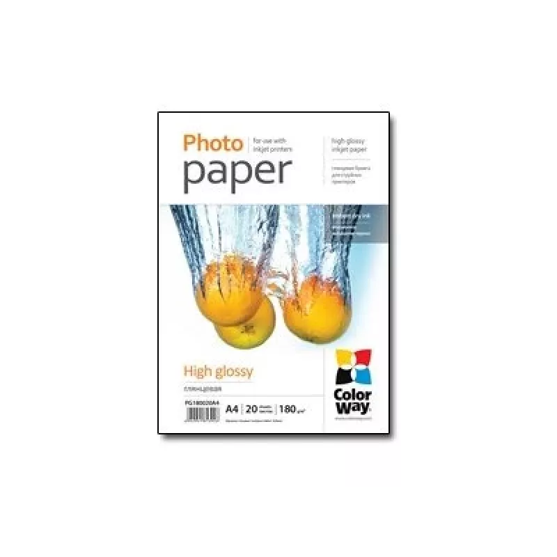 Fotopapier lesklý Colorway PG180020A4 A4